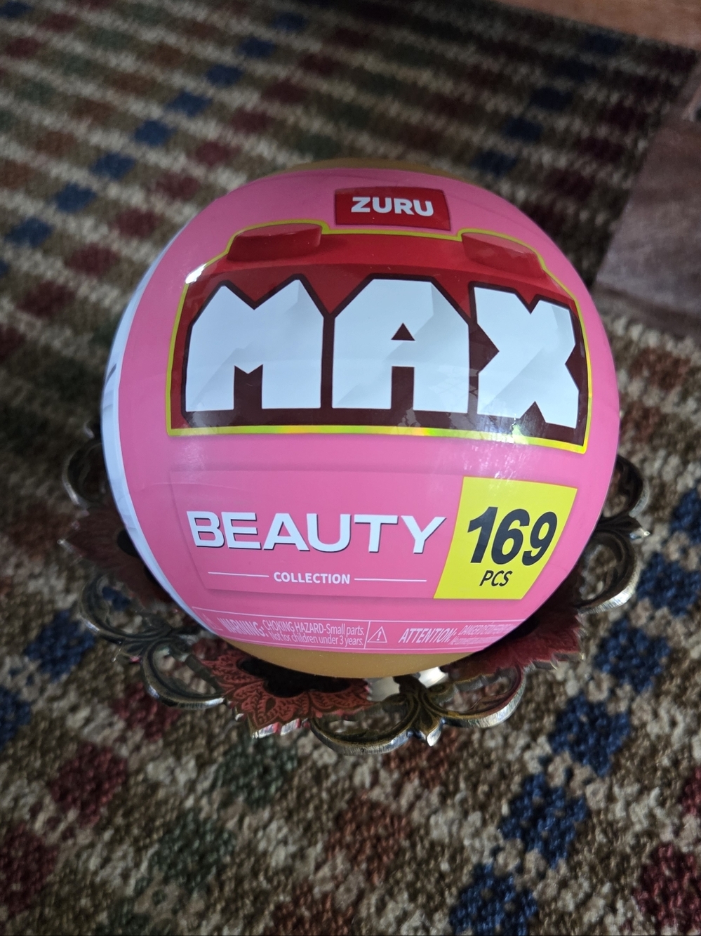 ZURU MAX Build More Beauty Collection Lip & Face Makeup Kit (169 Pieces)